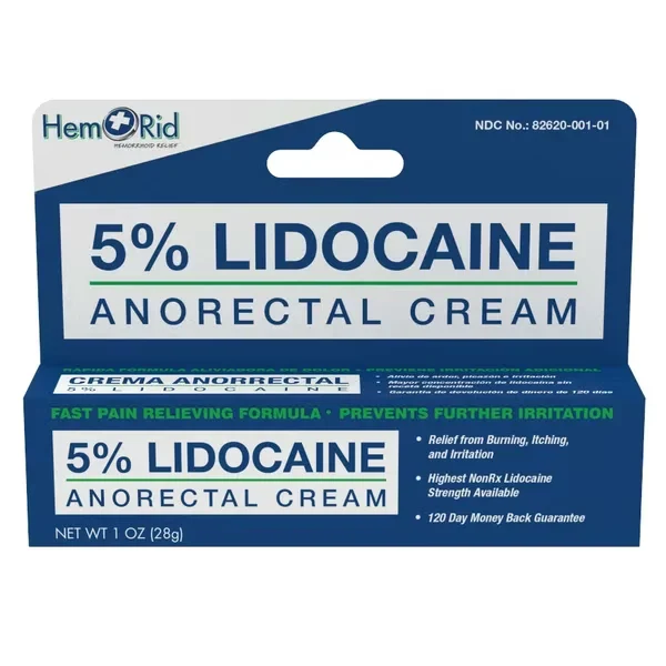 HemRid 5% Lidocaine Cream
